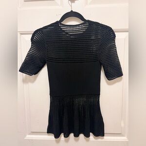 Torn by Ronny Kobo Black Knit Size XS